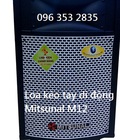 Hình ảnh: Loa Kéo Tay Di Động Mitsunal M12 Loa BASS 2,5 tấc  Giá bán: 2,450,000 VNĐ