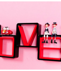 Hình ảnh: Bộ kệ gỗ chữ love KG08