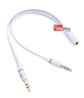 Hình ảnh: Cáp gộp audio và micro 3.5 mm