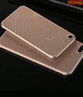 Hình ảnh: Dán full lưng viền Iphone 7 Plus vân Carbon