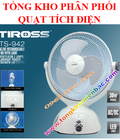 Hình ảnh: Thông tin sản phẩm quạt tích điện Tiross TS942