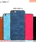 Hình ảnh: Ốp lưng Oppo F3 Plus Mycolors Leather TPU lưng da