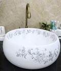 Hình ảnh: Lavabo sứ nghệ thuật LX-210