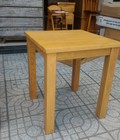 Hình ảnh: Bàn ăn gỗ sồi loại nhỏ KT: 65x65x76