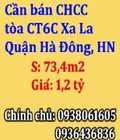 Hình ảnh: Cần bán CHCC, tòa CT6C Xa La, Quận Hà Đông, Hà Nội