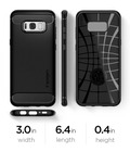 Hình ảnh: Ốp lưng Galaxy S8 Viseaon Rugged Carbon nhựa dẻo TPU dán lưng Carbon
