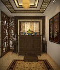 Hình ảnh: Vách ngăn phòng thờ sang trọng