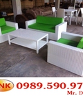 Hình ảnh: bàn ghế cafe sofa nhựa giả mây