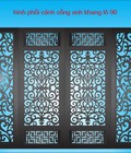 Hình ảnh: Cổng sắt CNC sang trọng đẳng cấp
