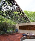 Hình ảnh: Tấm panel trang trí sân vườn hiện đại 