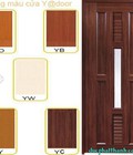 Hình ảnh: Cửa nhựa giả gỗ Y@DOOR YC - 24