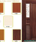 Hình ảnh: Cửa nhựa giả gỗ Y@DOOR YC - 25