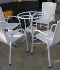 Hình ảnh: Bàn ghế nhựa giả mây hàng giá rẻ