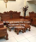 Hình ảnh: bộ ghế hoàng gia 6 món gỗ hương vân