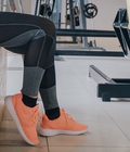 Hình ảnh: Quần legging gym dáng dài phối lưới to
