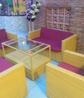 Hình ảnh: sofa mây cafe thanh lý giá rẻ tphcm 