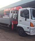 Hình ảnh: Xe hino fc 6 tấn gắn cẩu unic thùng 6m1