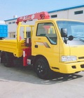 Hình ảnh: Xe cẩu 2 tấn KIA K165 gắn cẩu unic 2,3 tấn