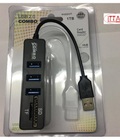 Hình ảnh: Bán Hub USB 3 cổng 2.0 tích hợp đầu đọc thẻ đa năng