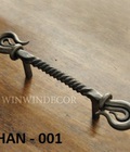Hình ảnh: Sắt nghệ thuật- Tay nắm cửa kiểu cổ HAN-001