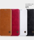 Hình ảnh: Bao da Galaxy S8 Nillkin Qin Leather tặng dán lưng Carbon