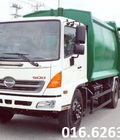 Hình ảnh: Xe hino ép rác 12 khối, thiết kế hiện đại 2017