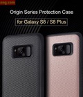 Hình ảnh: Ốp lưng Galaxy S8 Plus Rock Origin Carbon tặng dán lưng Carbon