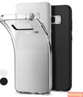 Hình ảnh: Ốp lưng Galaxy S8 Plus Spigen Liquid Crystal trong suốt USA dán lưng carbon