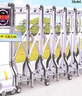 Hình ảnh: Cổng xếp, cổng điện bằng inox hoặc hợp kim nhôm