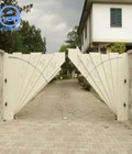 Hình ảnh: Bộ cửa cổng 2 cánh tự động