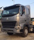 Hình ảnh: Đầu kéo howo a7 375hp, đời 2017. kéo theo 70 tấn hàng. bao giấy tờ