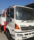 Hình ảnh: Bán xe cẩu Hino FC9JLSW 6T4 gắn cẩu UNIC 340 4 đốt cũ, Xe HINO 6T4 mới, Cầu UNIC cũ mới trả góp hỗ trợ vay 90%