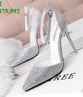 Hình ảnh: Hot 2017 Giày Đính Đá Thanh Lịch, Sang trọng TL002 bộ sưu tập điệu voan mùa xuân