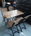Hình ảnh: bộ ghế gỗ cafe giá rẻ 