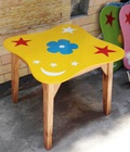 Hình ảnh: Bàn gỗ mầm non, bàn gỗ công nghiệp giá rẻ