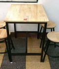 Hình ảnh: Thanh lý bộ bàn ghế cafe gỗ
