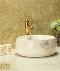 Hình ảnh: LAVABO sứ nghệ thuât LX-301