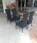 Hình ảnh: bàn ghế mây cafe thanh lý gấp 70 bộ 