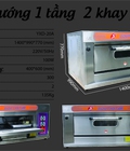 Hình ảnh: Lò nướng bánh mì 1 tầng 2 khay điện