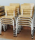 Hình ảnh: Ghế nhựa đúc nhập khẩu và các loại ghế gỗ chân sắt đang được mọi người quan tâm