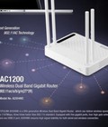 Hình ảnh: Bộ phát wifi 4 râu băng tần kép chuẩn AC Totolink A2004NS