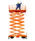 Hình ảnh: Thang nâng cắt kéo chữ X 300kg cao 9m. SJY03.-9