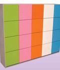 Hình ảnh: Tủ tư trang mầm non nhiều màu giá rẻ cho bé