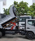 Hình ảnh: XE BEN FUSO CANTER 4.7, 1,5 khối đóng sẵn giao ngay.