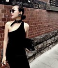 Hình ảnh: Đầm body khoét vai chocker