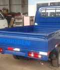 Hình ảnh: Xe tải Dongben 870kg thùng lửng màu xanh trả góp