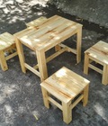 Hình ảnh: bàn ghế gỗ dành cho quán ăn