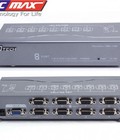 Hình ảnh: Bộ chia vga 1 cpu ra 8 màn hình DTECH DT-7258