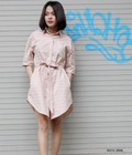 Hình ảnh: Đầm sơ mi cột eo