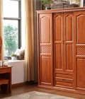 Hình ảnh: Tủ  áo gỗ tự nhiên hiện đại TAH021